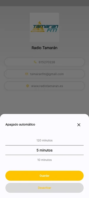Radio Tamarán Screenshot 1