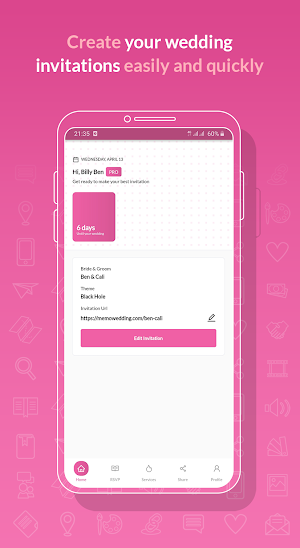 Wedding Invitation Maker Screenshot 0