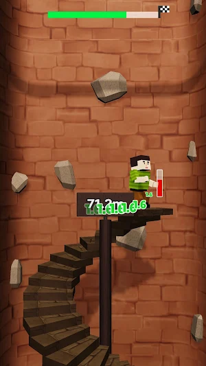 Crazy Climbing Stairs Screenshot 0