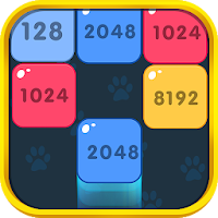 2048 Shoot & Merge Block Puzzle