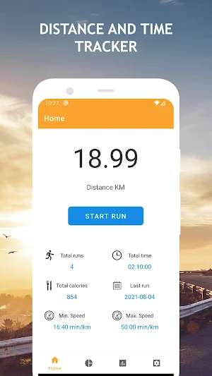 Daily Run Tracker Screenshot 0