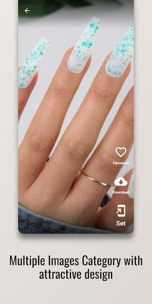 Splatter Paint Nail Art Design Screenshot 1