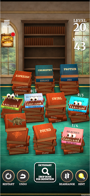 Book Sort a Word Library Screenshot 1