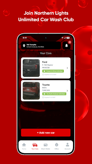 North Andover Car Wash App Screenshot 2