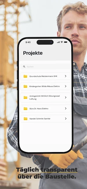 Handwai - Digitaler Bauablauf Screenshot 3