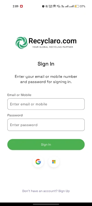 Recyclaro - Scrap Marketplace Screenshot 3