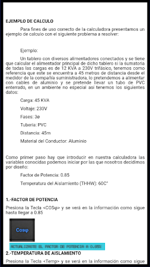 Calculadora de Potencia DE-LUX Screenshot 2