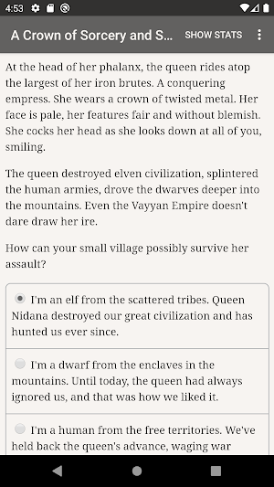 A Crown of Sorcery and Steel Screenshot 0