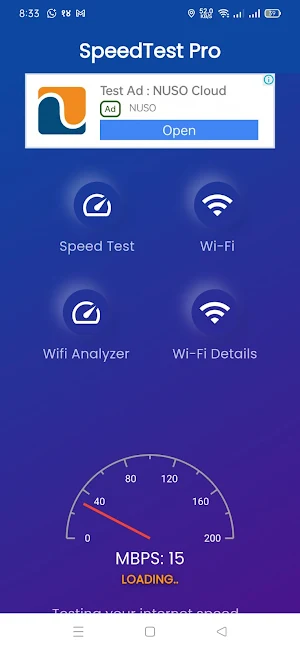 Speed Test Pro: 5G 4G 3G WiFi Screenshot 3
