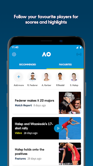 Australian Open Tennis 2020 Screenshot 0