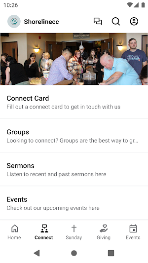 Shoreline Community Church Screenshot 1
