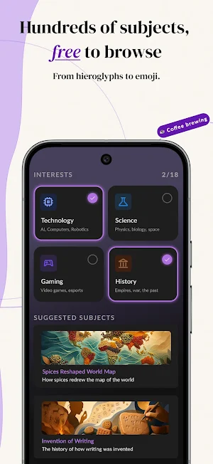 Erudity - Daily Micro Courses Screenshot 2