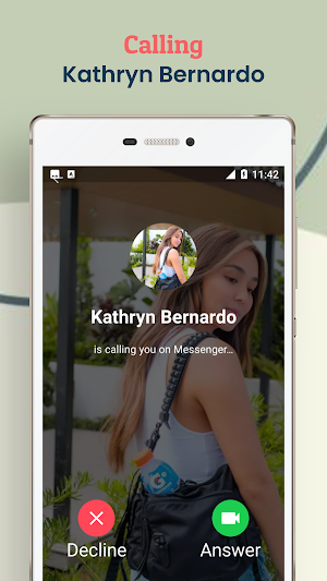 Kathryn Bernardo Fake Call Screenshot 2