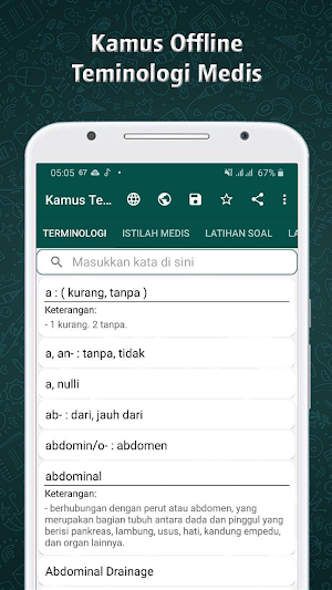 Kamus Terminologi Dasar Screenshot 0
