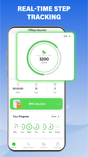 Pedometer: Daily Step Counter Screenshot 0