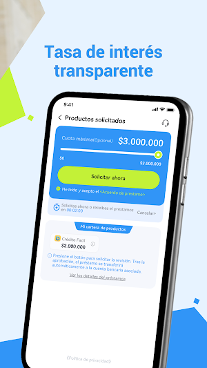Credito prestamo-Loan app Screenshot 1