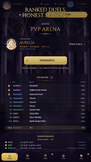Card Goddess: Arcana Screenshot 2