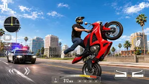 Moto Traffic Rider: Bike Pro Screenshot 1