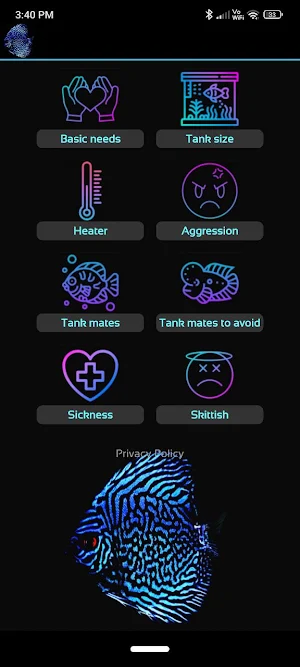 Discus fish care Screenshot 1