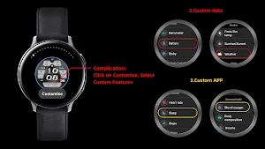Concave block For Wear OS Screenshot 1
