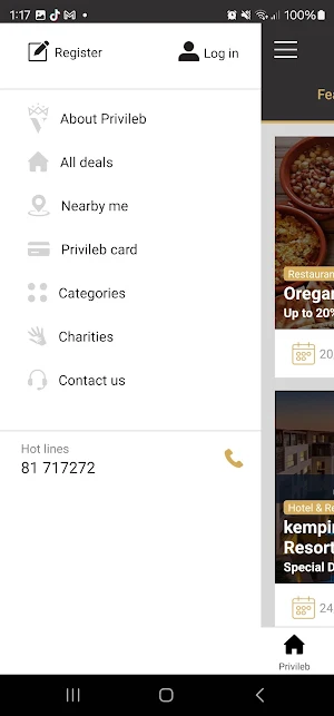 Privileb Screenshot 1