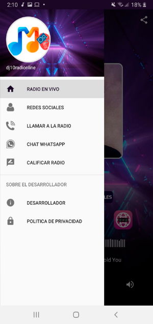 dj10radionline Screenshot 2