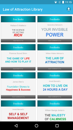 Law Of Attraction Library  - eBooks & AudioBooks Screenshot 0