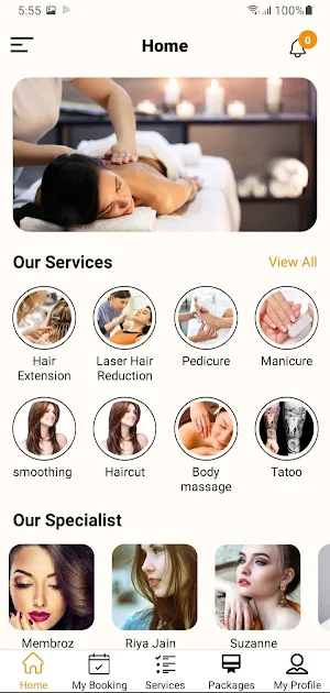 Membroz - Spa & Salon Screenshot 2