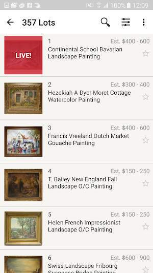 Bruneau & Co Auctioneers Screenshot 1