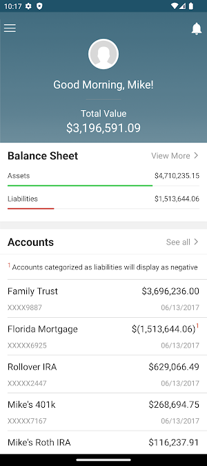 Weston Banks Client Portal Screenshot 1