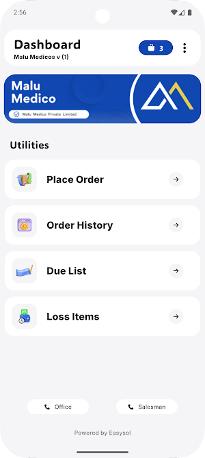 Malu Medicos Retail Order Screenshot 0