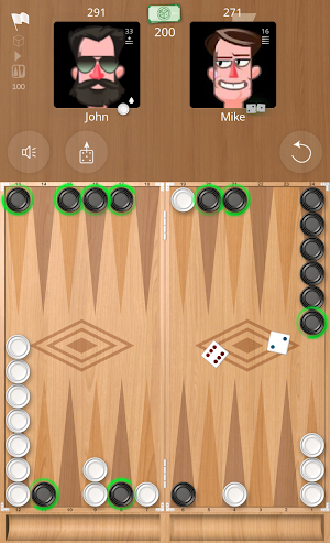 Backgammon Online Screenshot 0