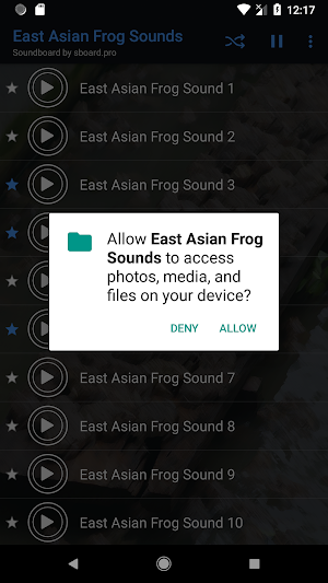 East Asian Frog Sounds ~ Sboard.pro Screenshot 0