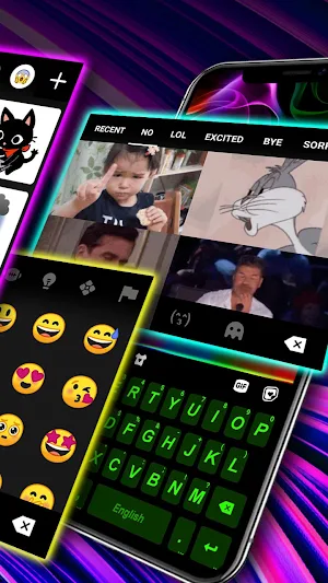 LED Color Changer Keyboard Background Screenshot 3