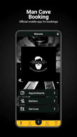 Man Cave Booking Screenshot 0