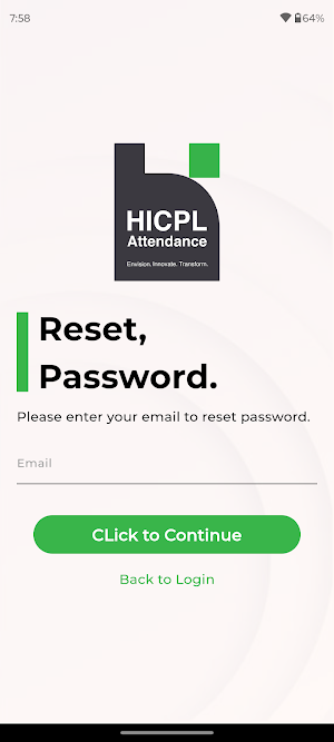 HICPL Attend Screenshot 2