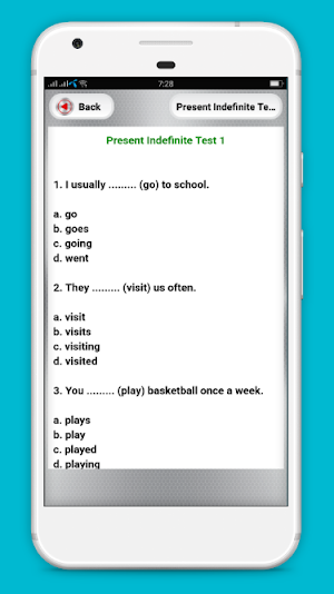 Learn Tense in Hindi with examples and Exercise Screenshot 2