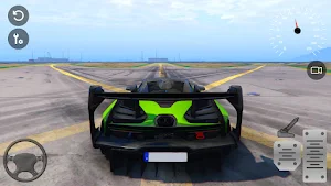 Fast Car Race: McLaren Senna Screenshot 1