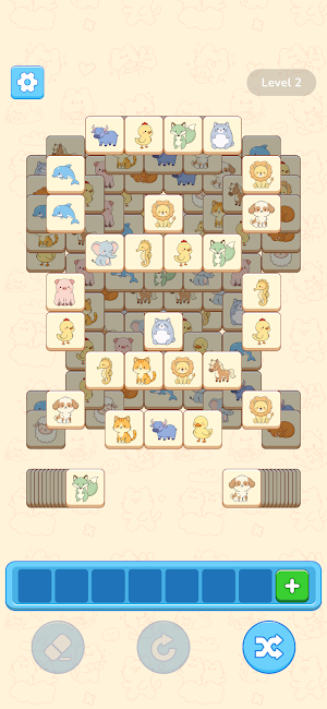 Animal triple tile Screenshot 2