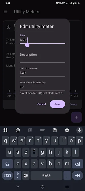 eUnit Tracker Screenshot 2