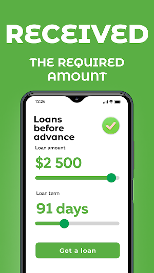 Loans before the advance Screenshot 2