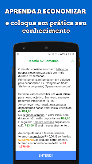 Desafio 52 Semanas Gratuito Screenshot 2