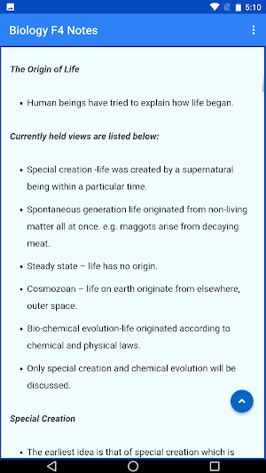 Biology Form 1-4 notes screenshot 3