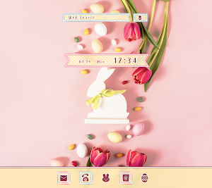 Girly Easter Theme Screenshot 0
