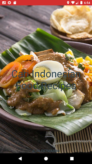 Cari Indonesian Food Recipes Screenshot 0