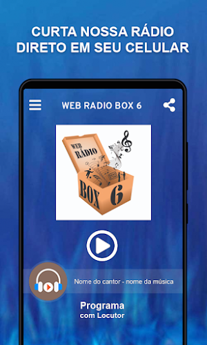 WEB RADIO BOX 6 Screenshot 0