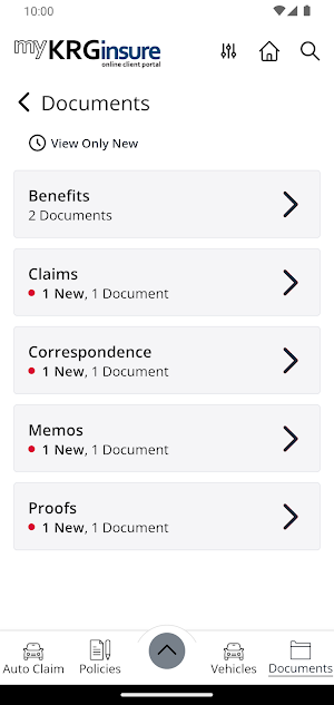 myKRGinsure Screenshot 2