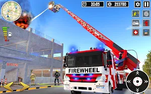 Firefighter- Fire Truck Game Screenshot 0