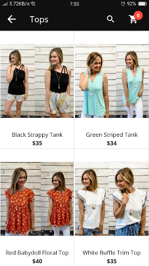 Denim & Honey Boutique Screenshot 2