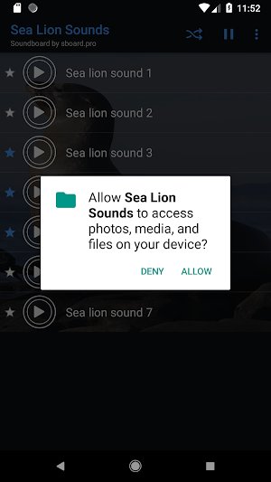 Sea lion sounds ~ Sboard.pro Screenshot 1